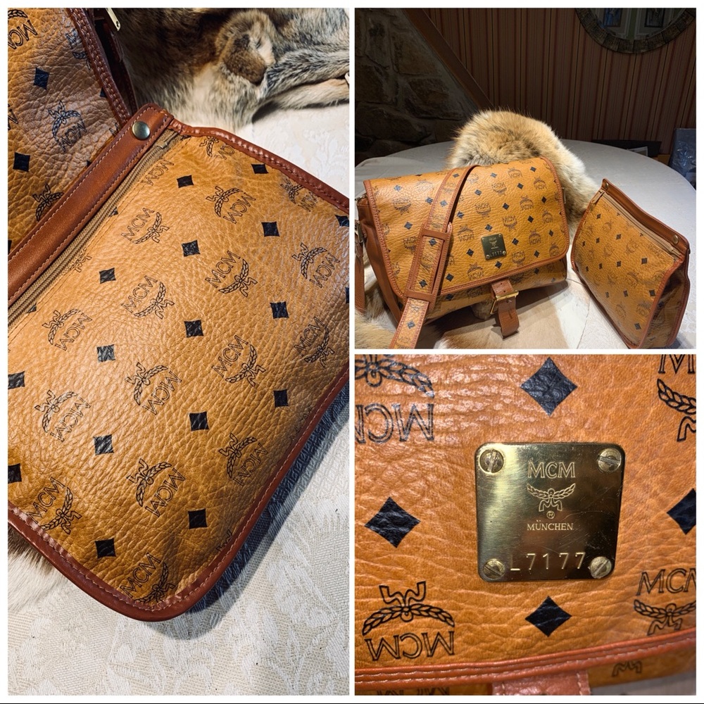❌SOLD❌🎄 MCM GorG CROSSBODY w/Beautiful POUCH - Picture 7 of 8